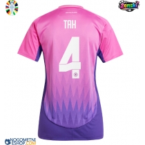 Ženski Nogometni dresi Nemčija Jonathan Tah #4 Gostujoči EP 2024 Kratek Rokav